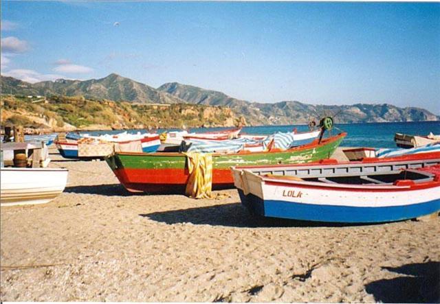 Nerja 1ª Linea De Playa De Burriana , Terraza Grande Al Mar公寓 外观 照片