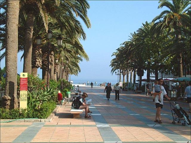 Nerja 1ª Linea De Playa De Burriana , Terraza Grande Al Mar公寓 外观 照片